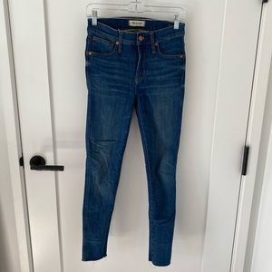 Madewell 9-inch High Rise Skinny Jean